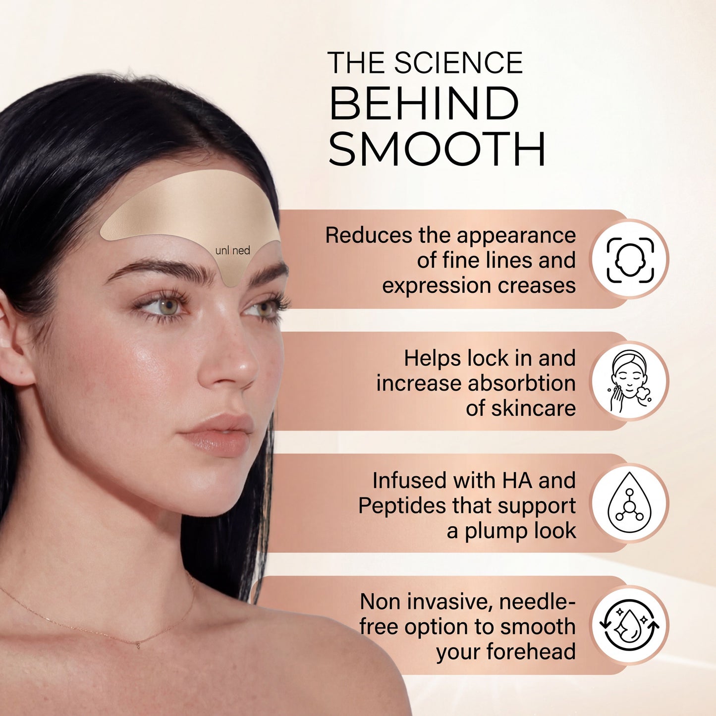 unlined press™ Forehead Wrinkle Tape