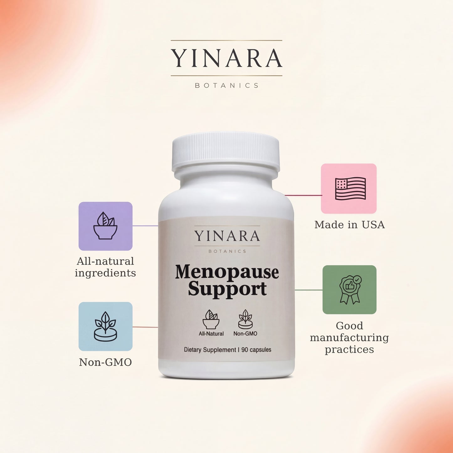 YINARA Menopause Support