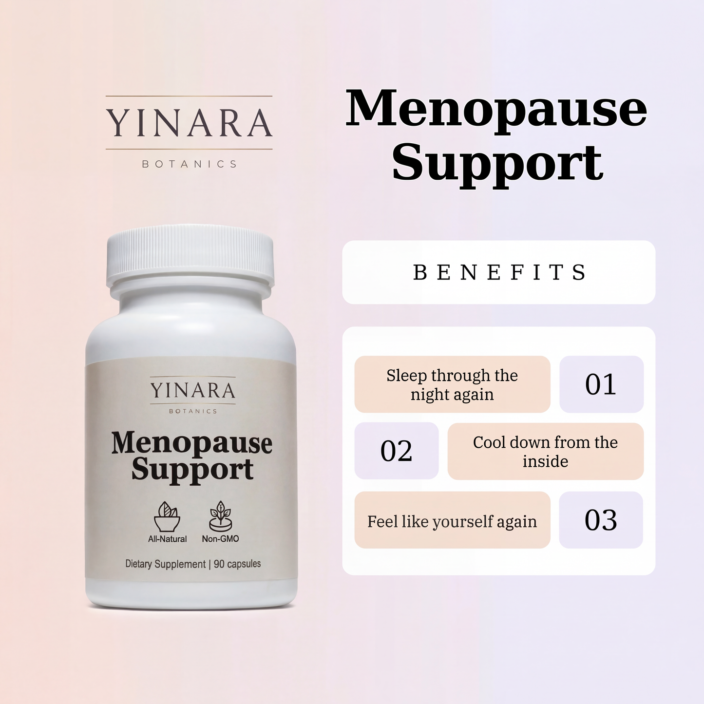 YINARA Menopause Support